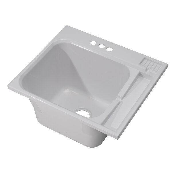 Cashel 25" x 22" DropIn Laundry Sink & Reviews Wayfair.ca